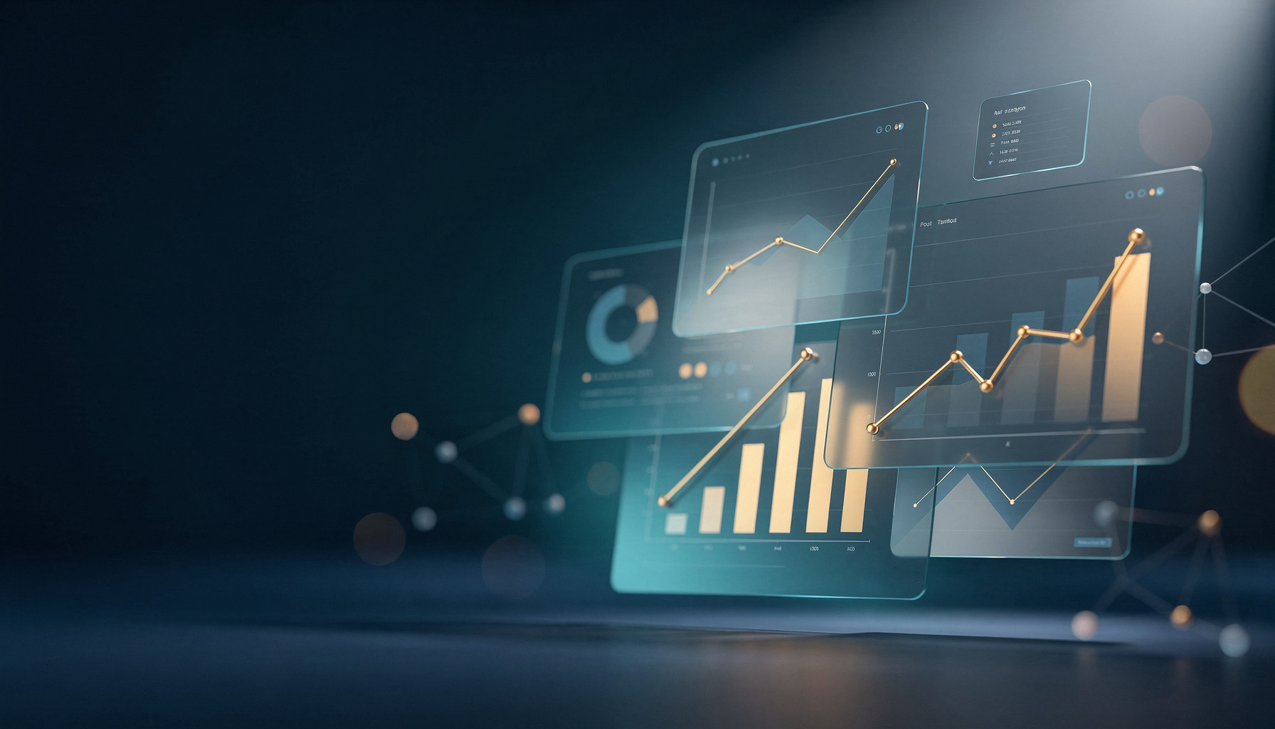 Saint Analytics — data analysis services website built with WebZum AI website creator